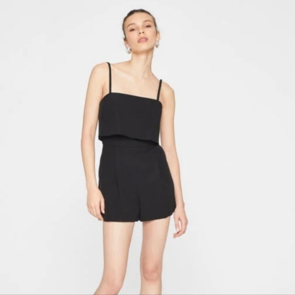 New Club‎ Monaco Black Pique Romper 2